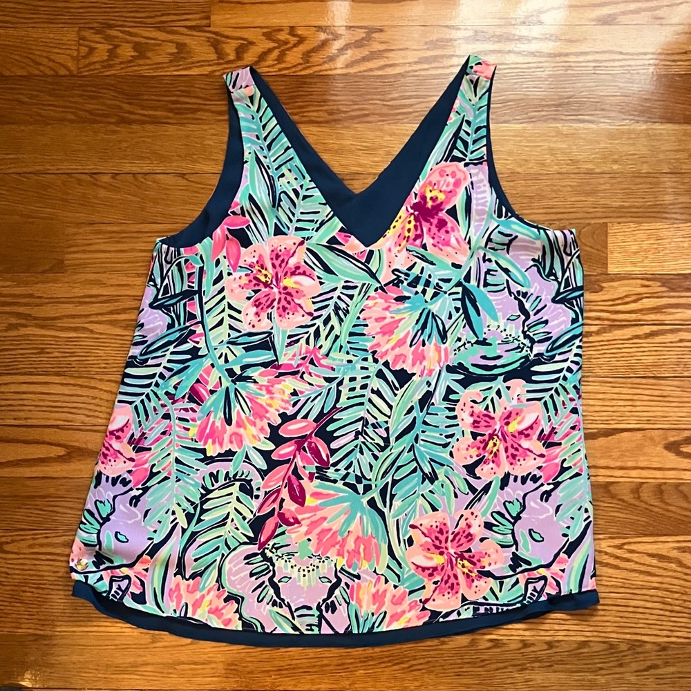Floral Sleeveless Top